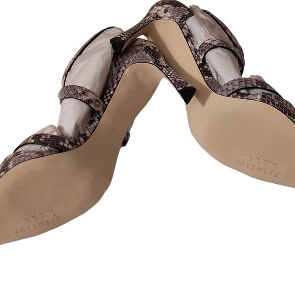 NICOLE Miller Grey Animal Print Pumps Size 11 - Picture 11 of 11